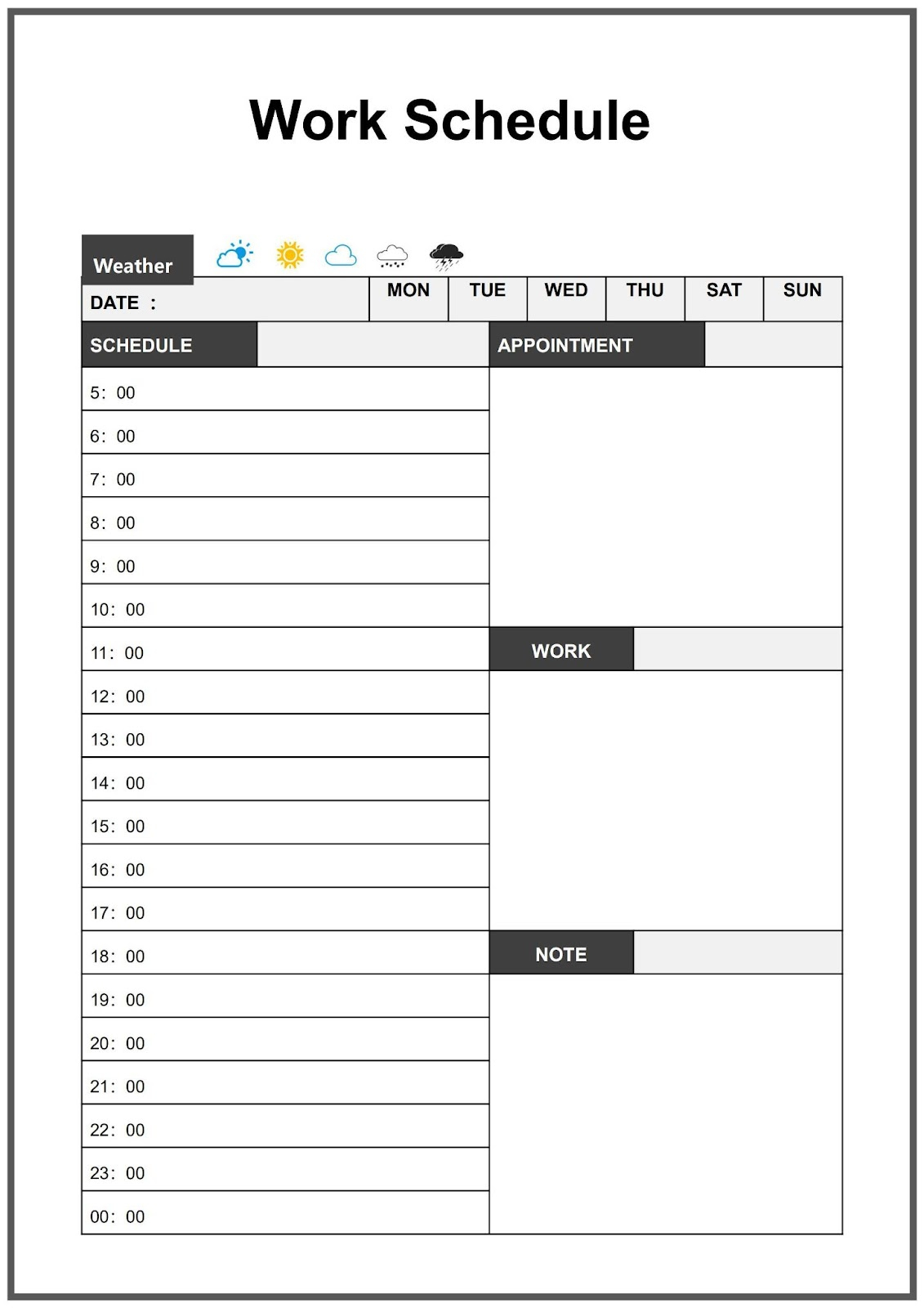 10 Best Standard Work Template Excel On Wps Office | Wps Office inside Standard Work Template Free