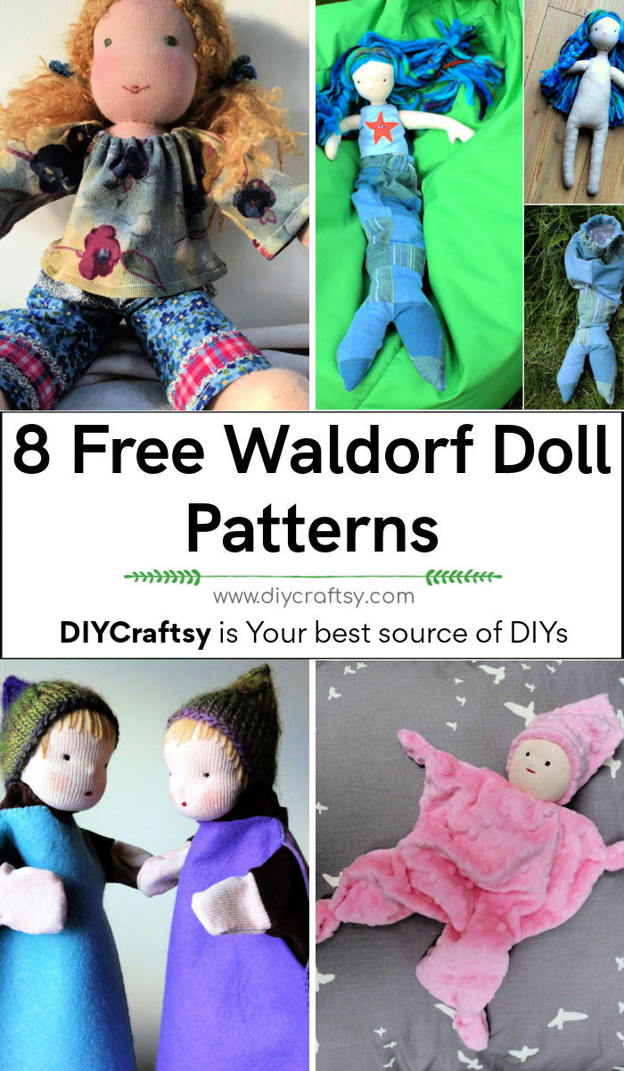10 Free Waldorf Doll Patterns | How To Make Waldorf Dolls for Printable Free Waldorf Doll Pattern