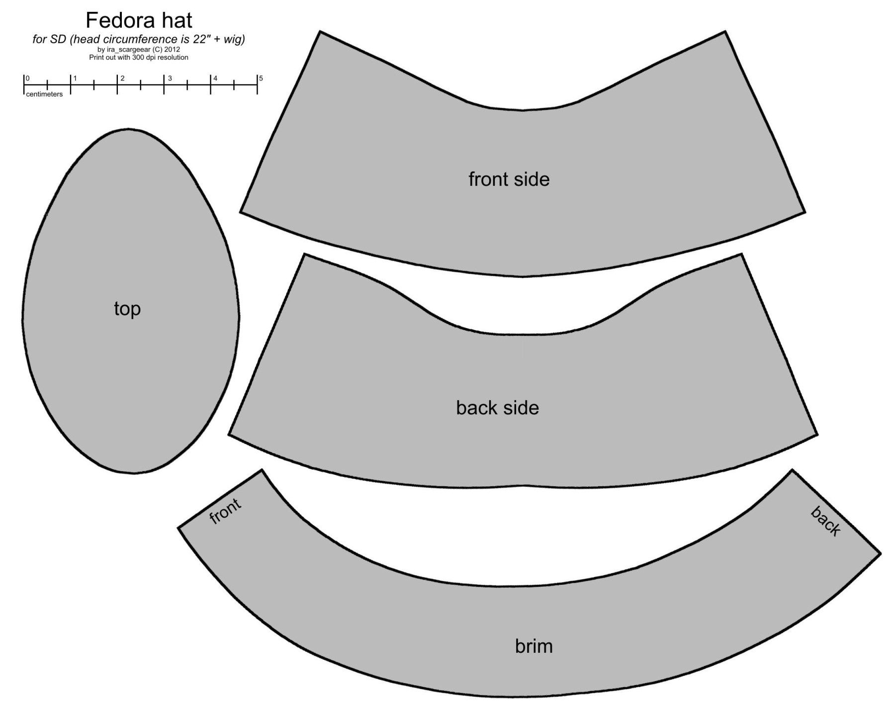 10 Hats Ideas | Hat Patterns To Sew, Sewing Hats, Hat Pattern with regard to Cowboy Hat Sewing Pattern Printable
