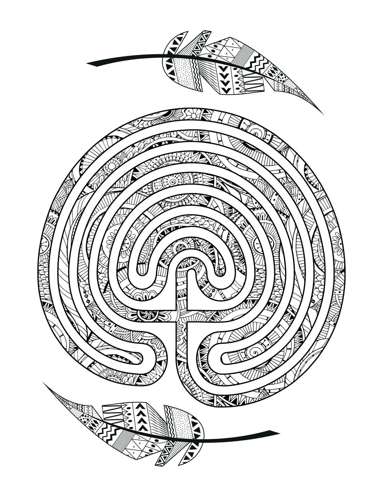 10 Printable Labyrinth Ideas To Save Today | Labyrinth, Labyrinth with regard to Free Finger Labyrinth Printable