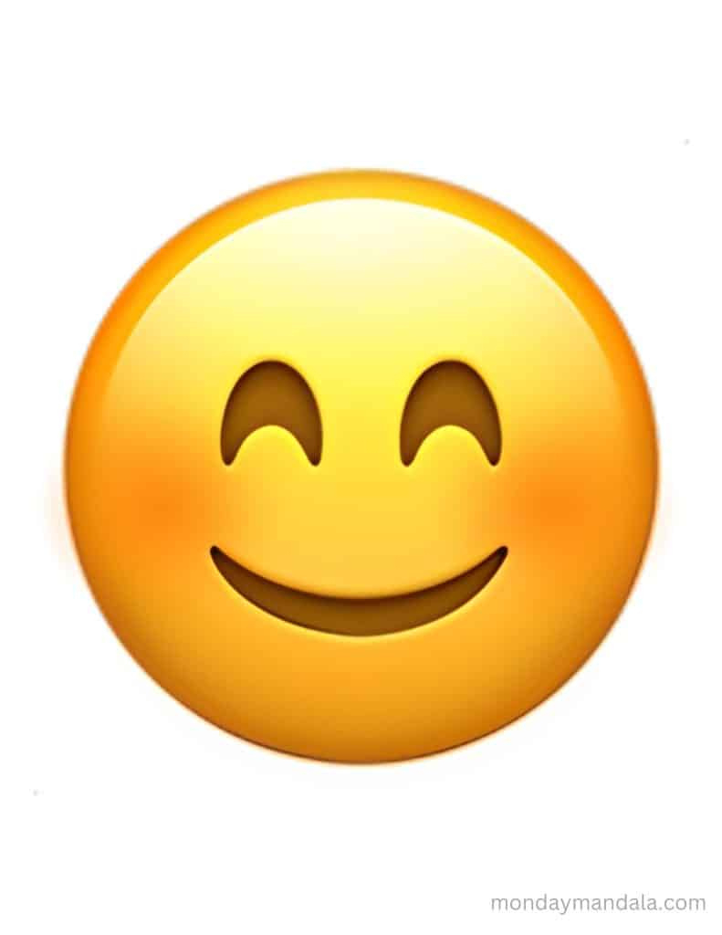 102 Printable Emojis (Free High-Quality Pdf Downloads) throughout Free Printable Emojis