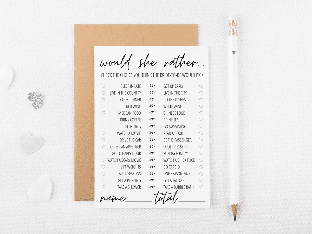 12 Free Printable Bridal Shower Games | Modern Moh intended for Pdf Free Printable Bridal Shower Games