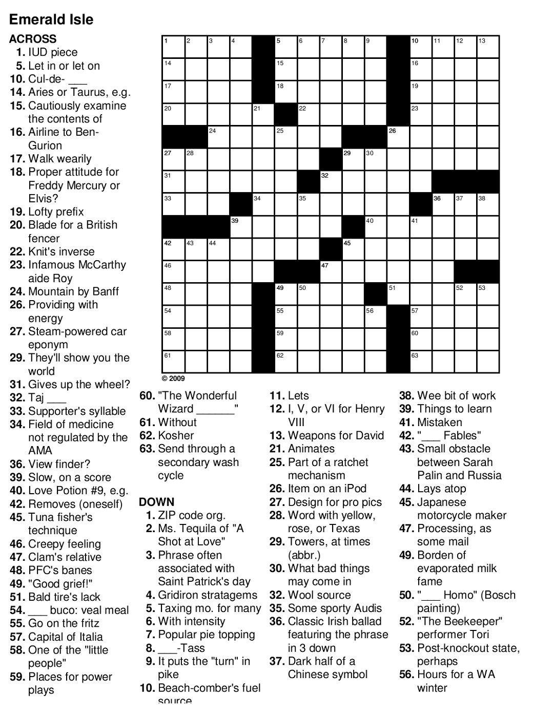 13 Free Printable Crossword Puzzles Ideas | Free Printable intended for Free Printable Crossword Puzzles Medium Difficulty with Answers