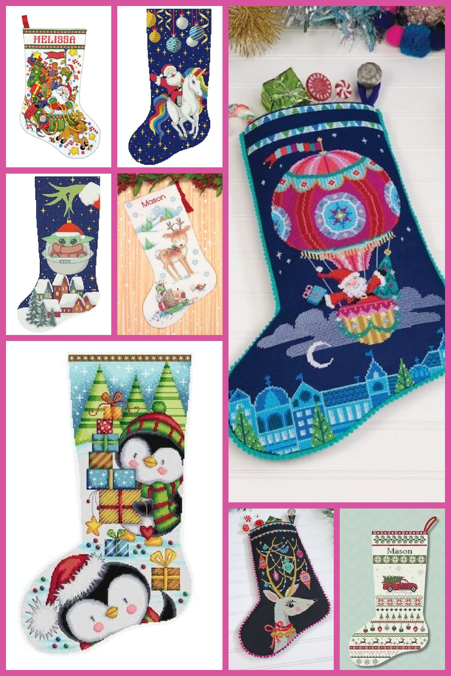 15 Cross Stitch Christmas Stocking Patterns - Happiness Is Homemade regarding Printable Free Christmas Stocking Cross Stitch Patterns To Download