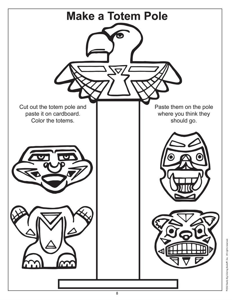 160 Totem Poles Ideas To Save Today | Totem, Totem Pole, Native with regard to Free Printable Totem Pole Patterns