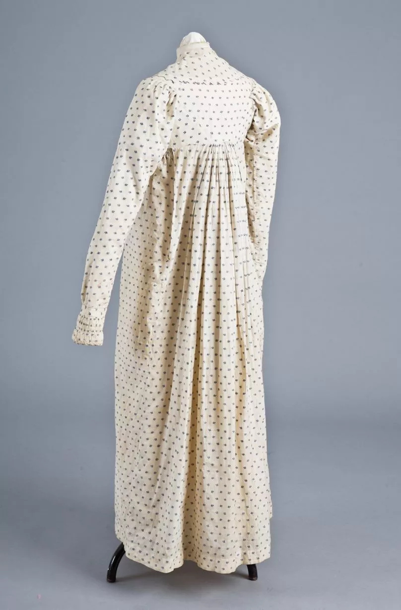 18Th Century Clothing Discovered At Birmingham Institute Of Art within 18Th Century Night Gown Printable Pattern