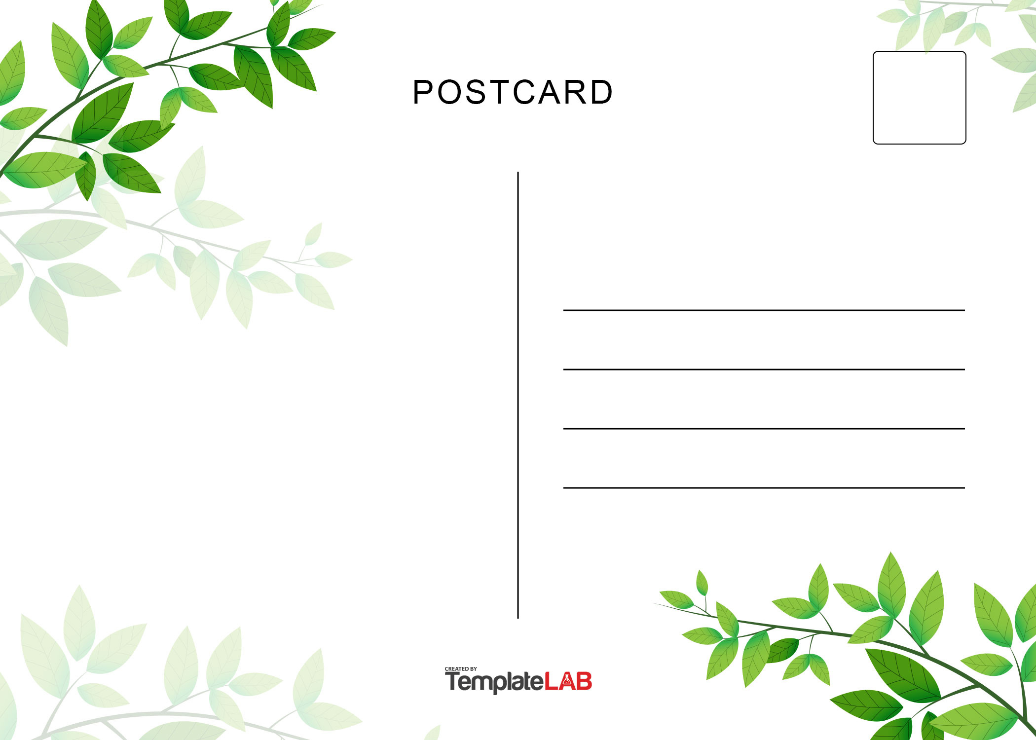 19 Printable Postcard Templates &amp;amp; Designs [Word, Pdf, Psd] throughout Free Printable 5X7 Template