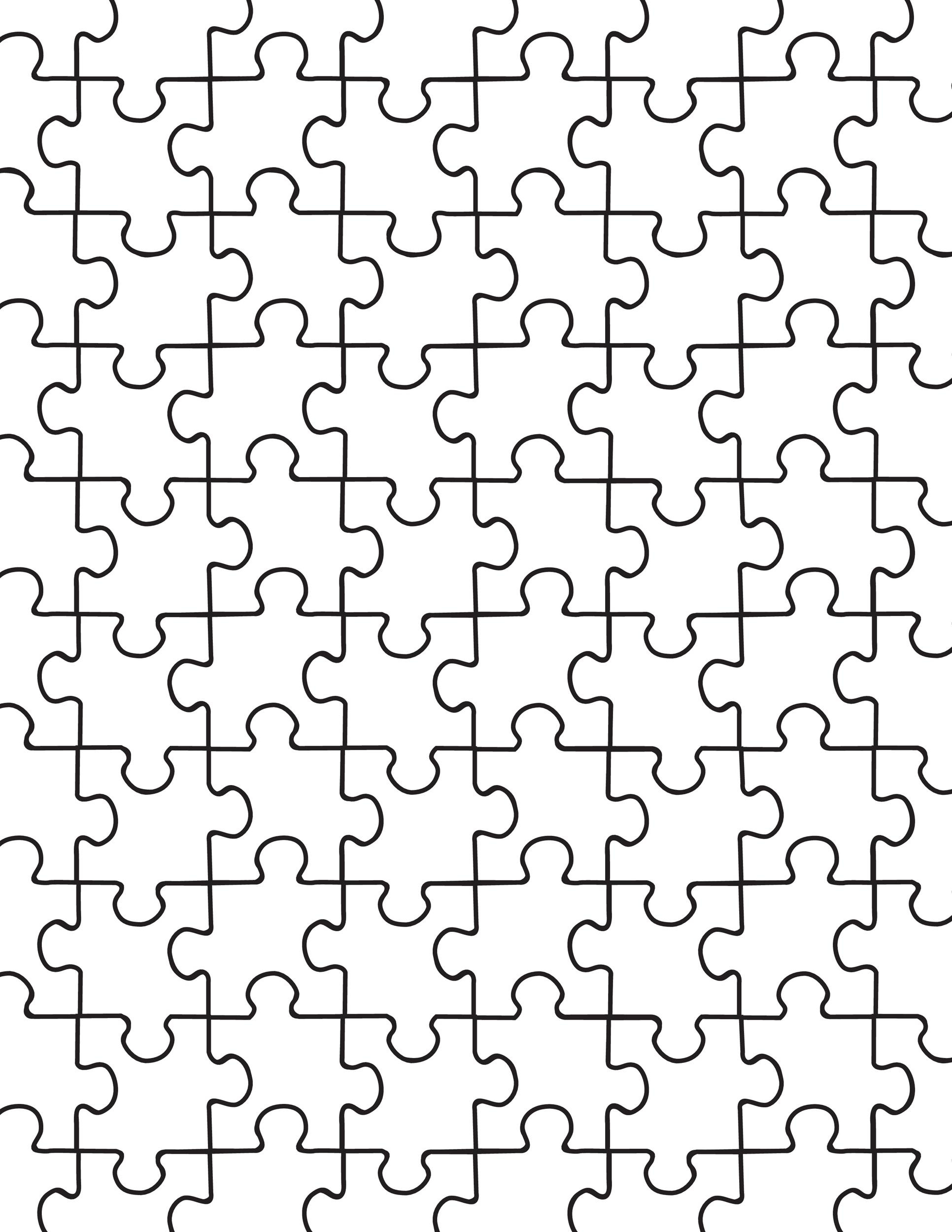19 Printable Puzzle Piece Templates ᐅ Templatelab throughout Free Jigsaw Puzzle Patterns Printable