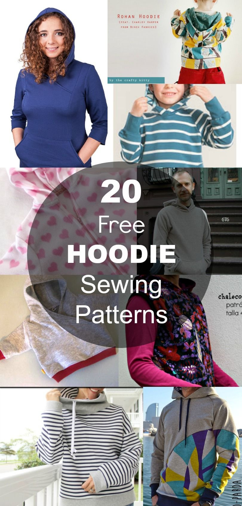 20 Hoodie Free Printable Sewing Patterns regarding 20 Hoodie Free Printable Sewing Patterns