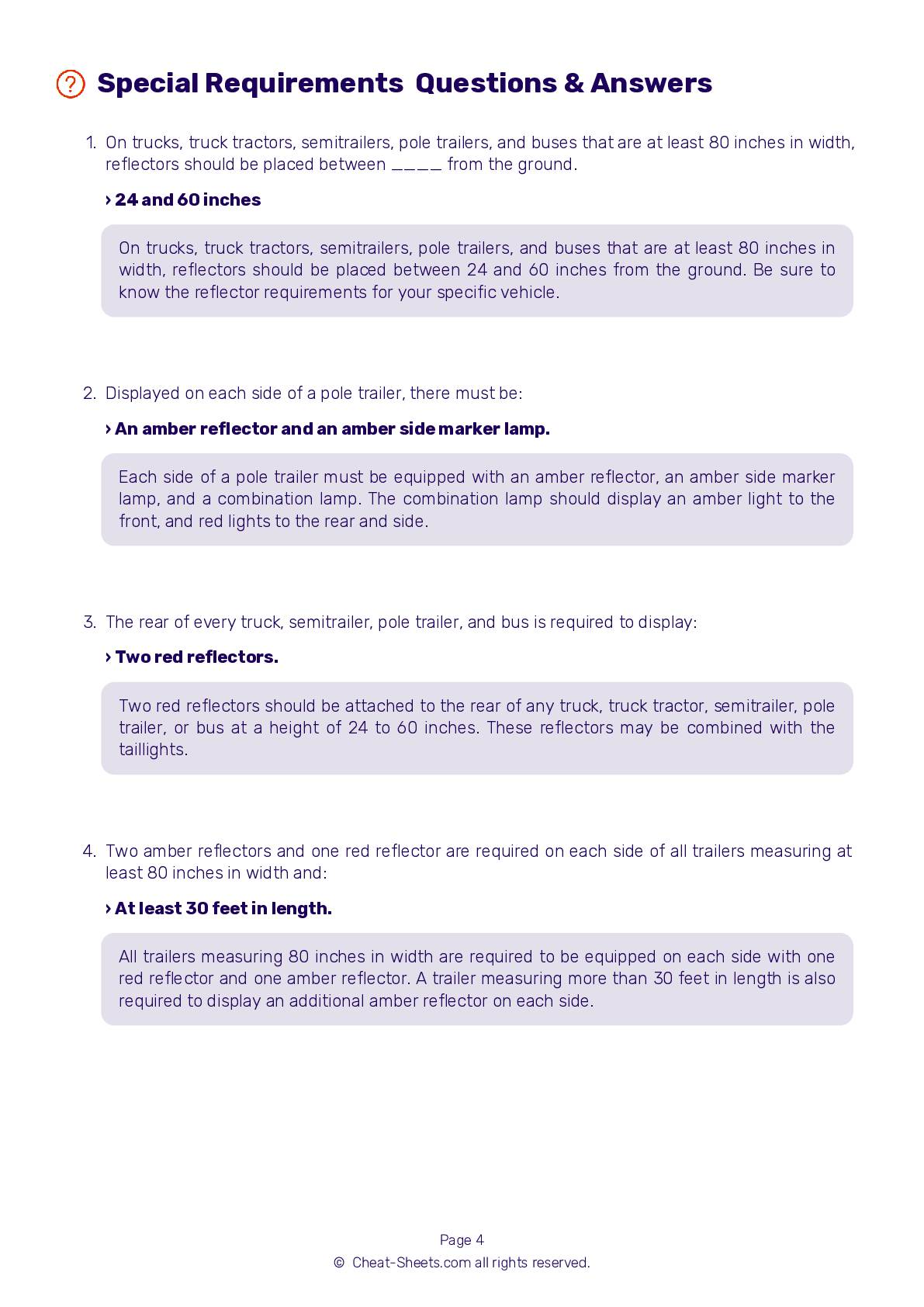 2025 Texas Dmv Cdl Permit Test Cheat Sheet. 99% Pass Rate! with regard to Free Cdl Test Questions And Answers Printable