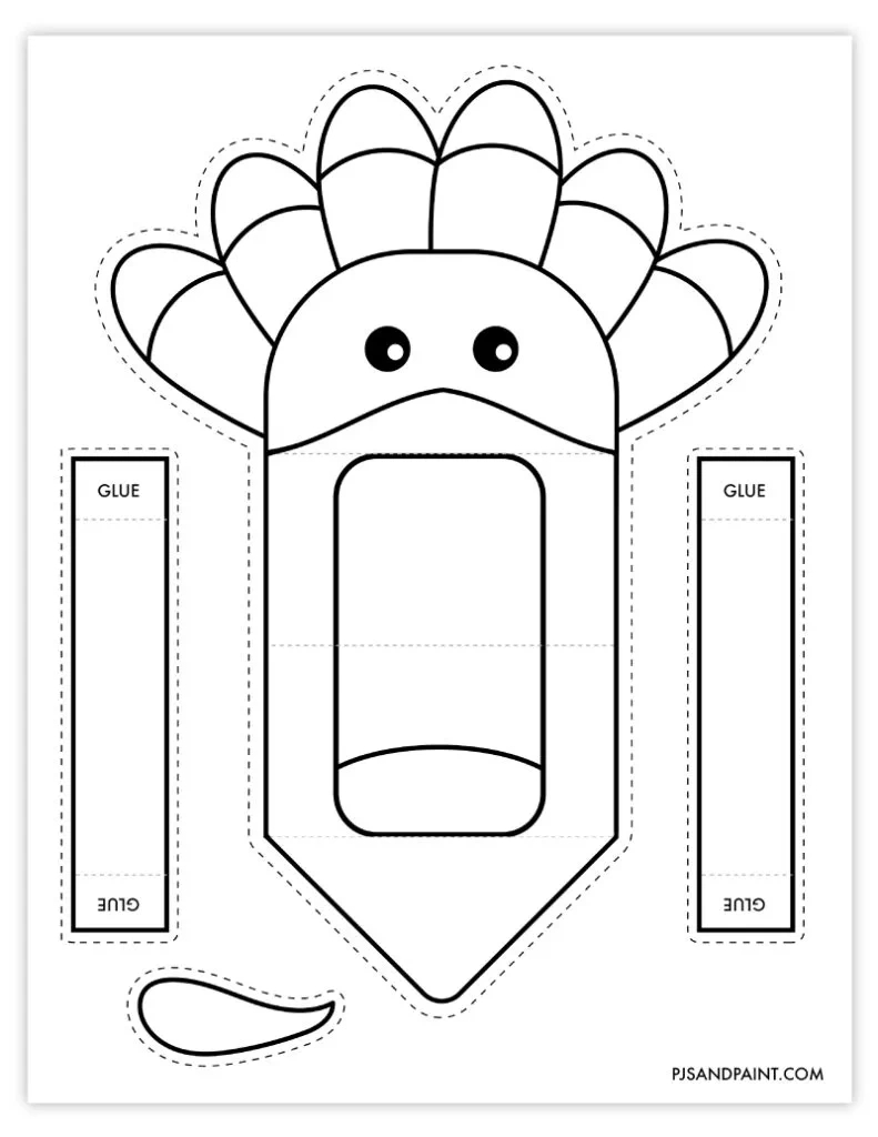 24 Free Printable Paper Hand Puppets - Pjs And Paint with regard to Free Hand Puppet Patterns Printable