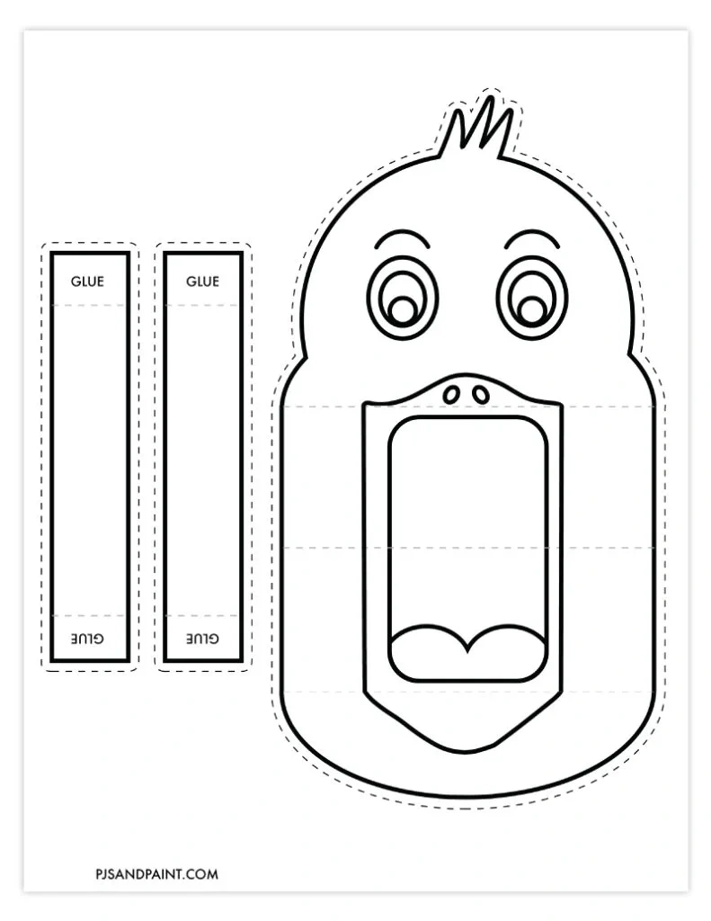 24 Free Printable Paper Hand Puppets - Pjs And Paint within Free Printable Stick Puppet Patterns
