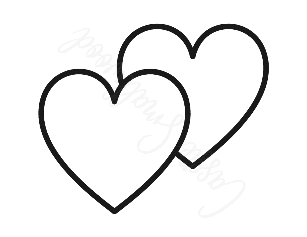 25 Free Printable Heart Templates (Small To Large Sizes) - Cassie with regard to Free Large Heart Template To Print