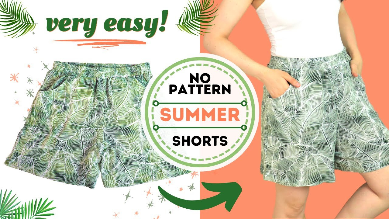 25 Free Shorts Sewing Pattern - Pdf Shorts Pattern with Free Printable Ladies Shorts Sewing Patterns