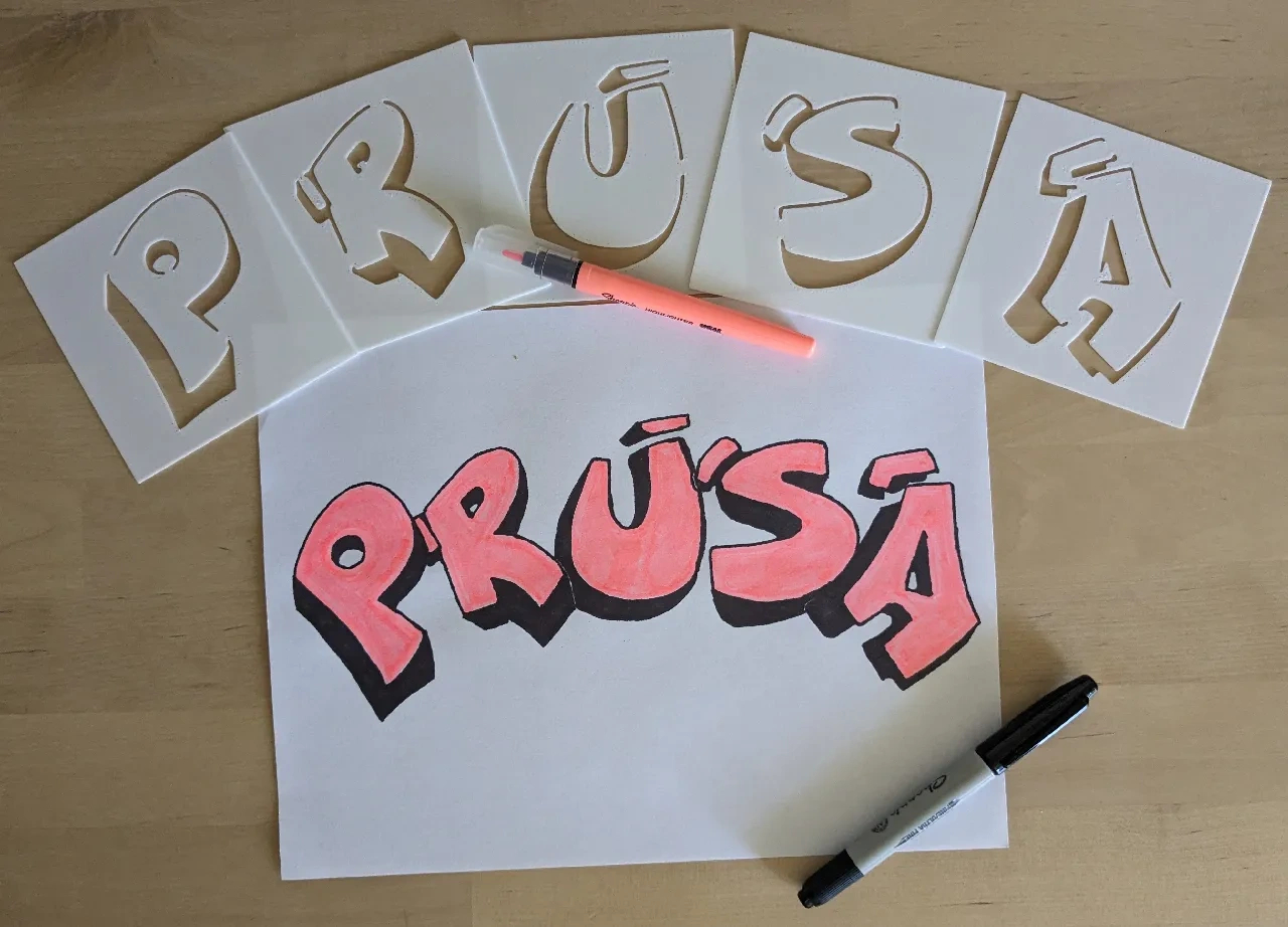 27 Graffiti Letter Stencils Da Shane Loretz | Scarica Il Modello intended for Printable Graffiti Alphabet Stencils