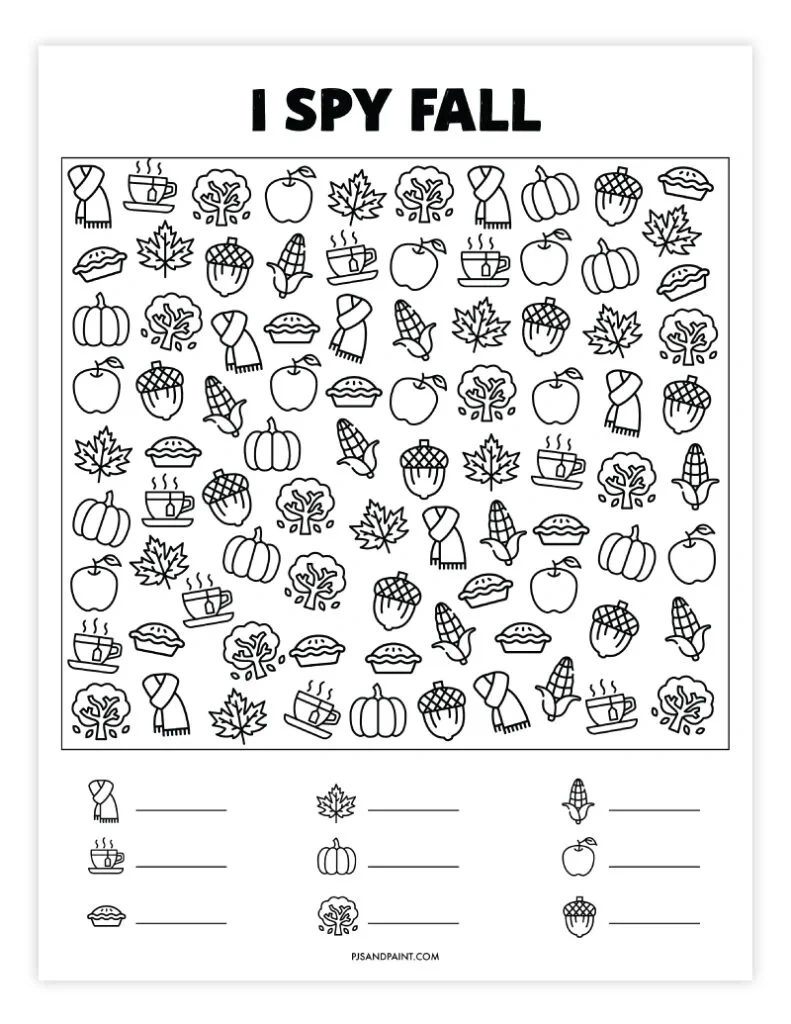 28 Free Printable I Spy Games - Pjs And Paint throughout Free Printable Eye Spy Worksheets
