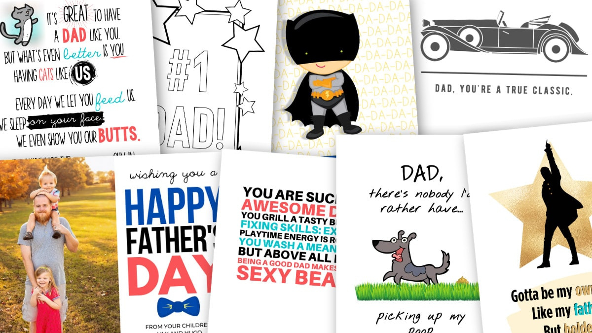 28 Printable Father'S Day Cards Dad Will Actually Want inside Free Printable Fathers Day Cards For Son in Law