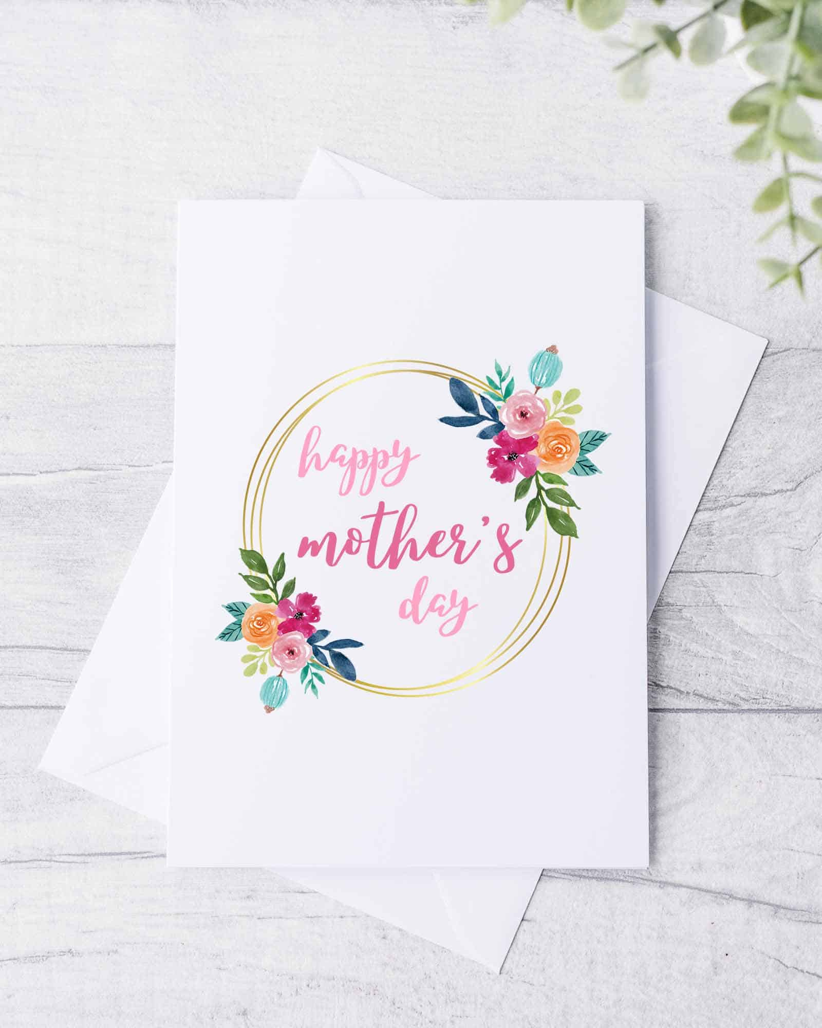 3 Free Printable Mother'S Day Cards - Aubree Originals pertaining to Free Mothers Day Cards Printable For Wife