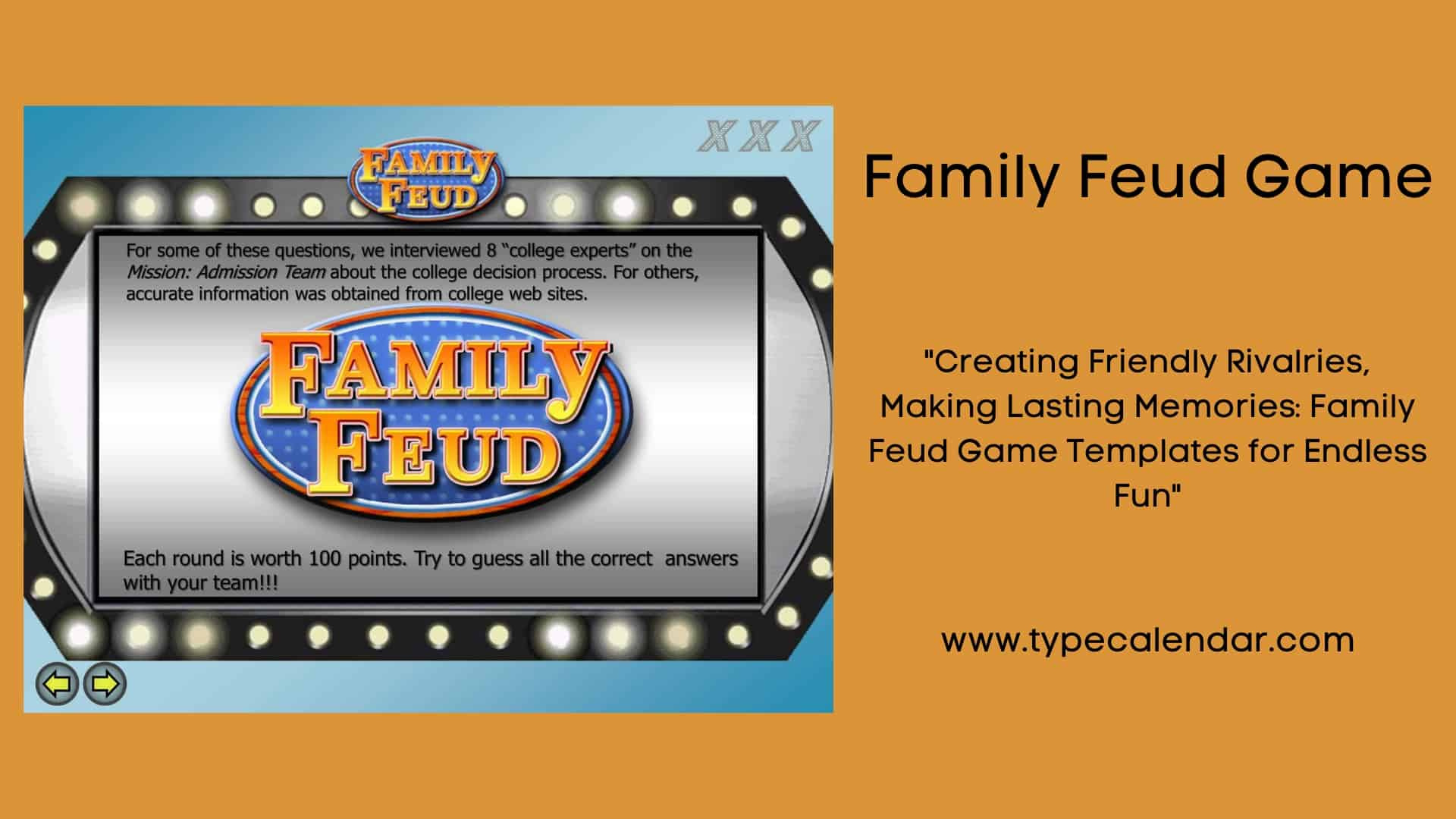 31 Free Printable Family Feud Game Templates Download with Free Printable Family Feud Questions