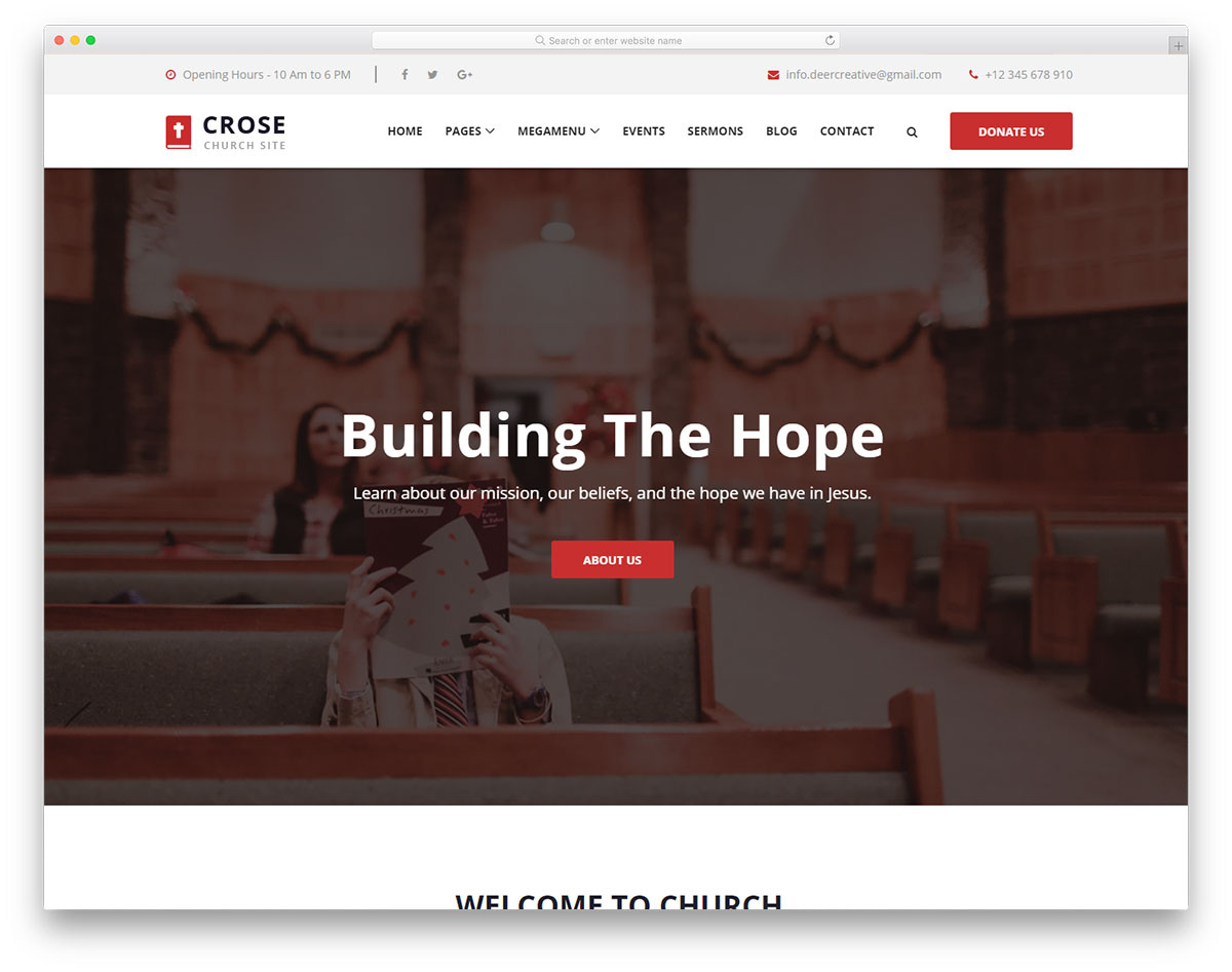 36 Best Church Website Templates 2025 - Colorlib with regard to Church Templates Free Download