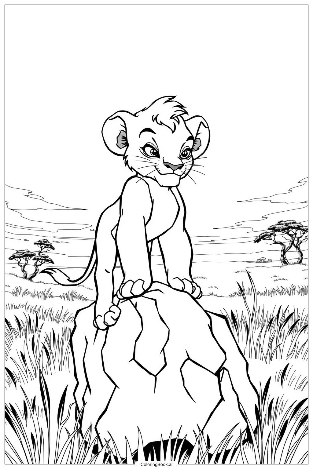 36 Lion King Coloring Pages (Free Pdf &amp;amp; Png Printables) with Free Printable Lion King Images