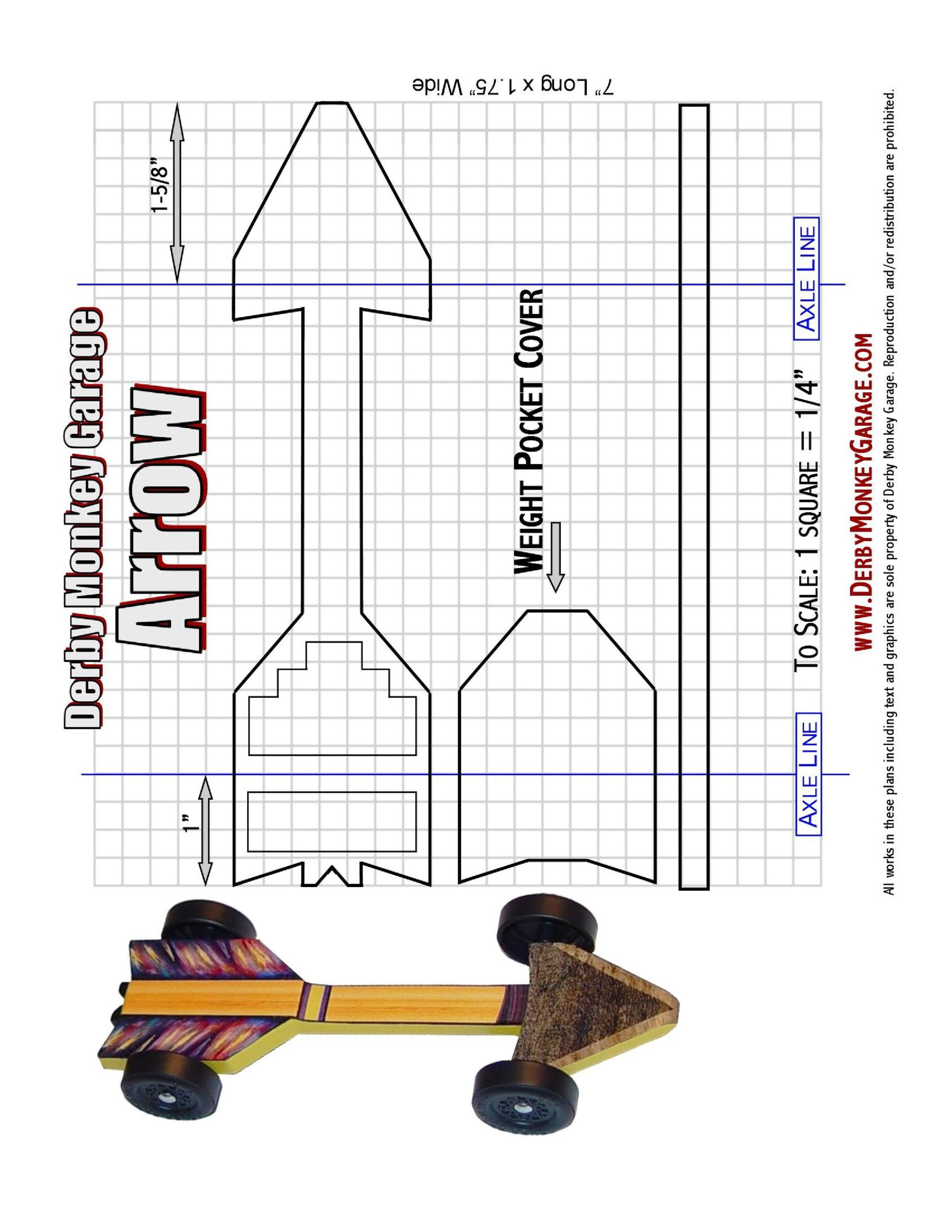 39 Awesome Pinewood Derby Car Designs &amp;amp; Templates ᐅ Templatelab pertaining to Free Printable Pinewood Derby Car Patterns