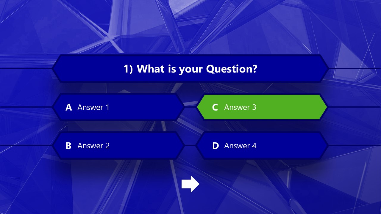 4 Options Multiple Choice Powerpoint Template & Mcq Template pertaining to Powerpoint Multiple Choice Quiz Template Free Download