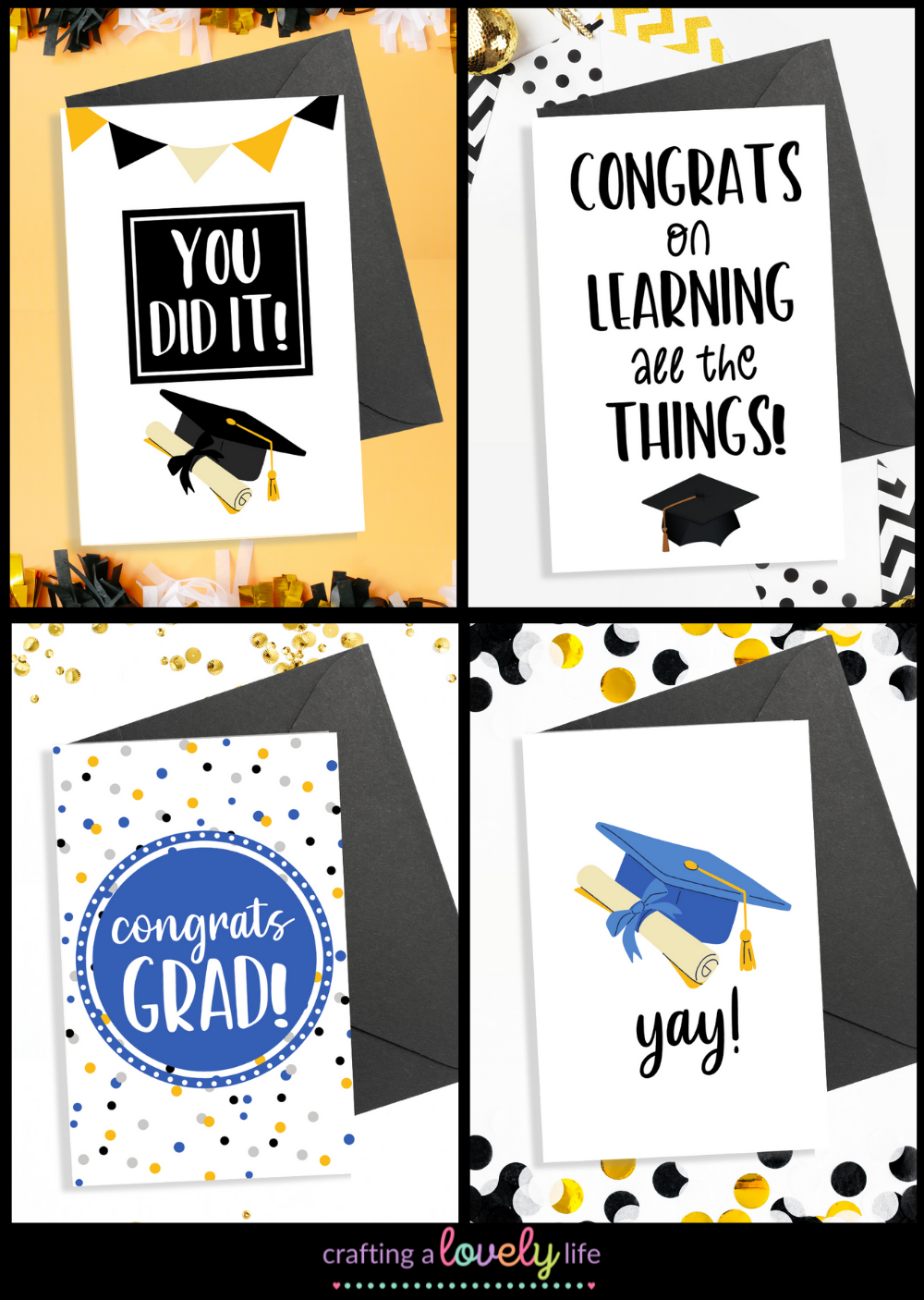 4 Printable Free Graduation Cards in Free Printable Pre K Graduation Cards