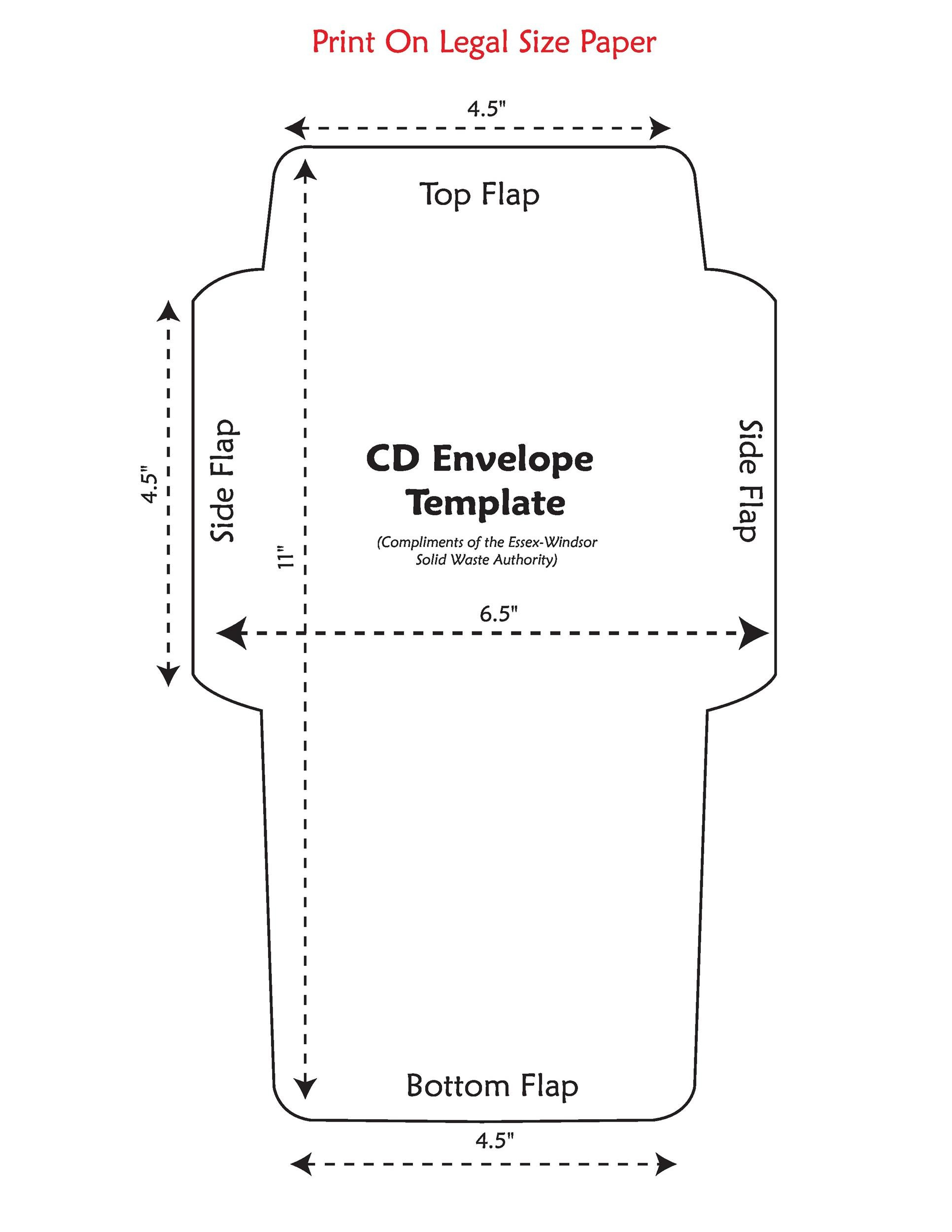 40+ Free Envelope Templates (Word + Pdf) ᐅ Templatelab inside Free Envelope Templates For Microsoft Word
