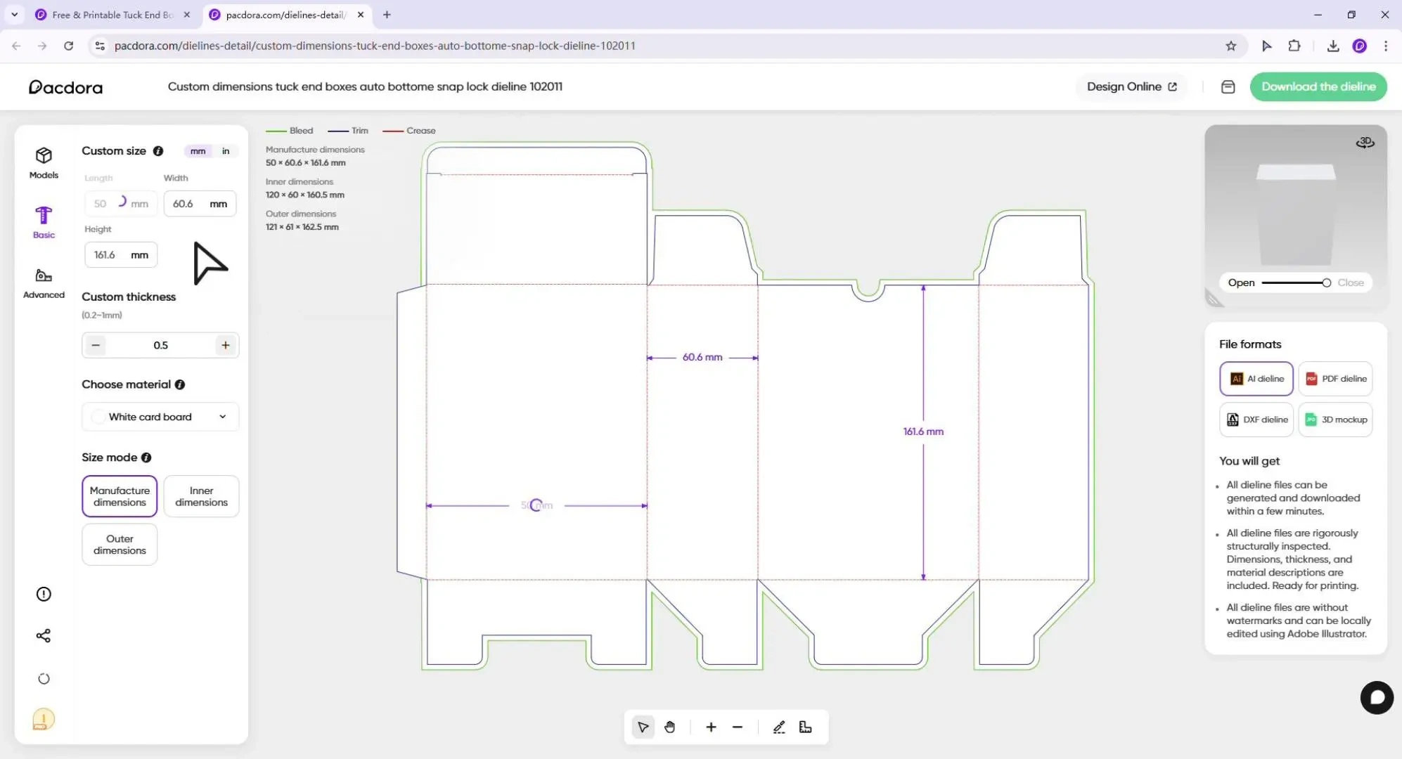 50+ Free Playing Card Box Template (Pdf, Ai, Dxf) throughout Playing Card Template Illustrator Free