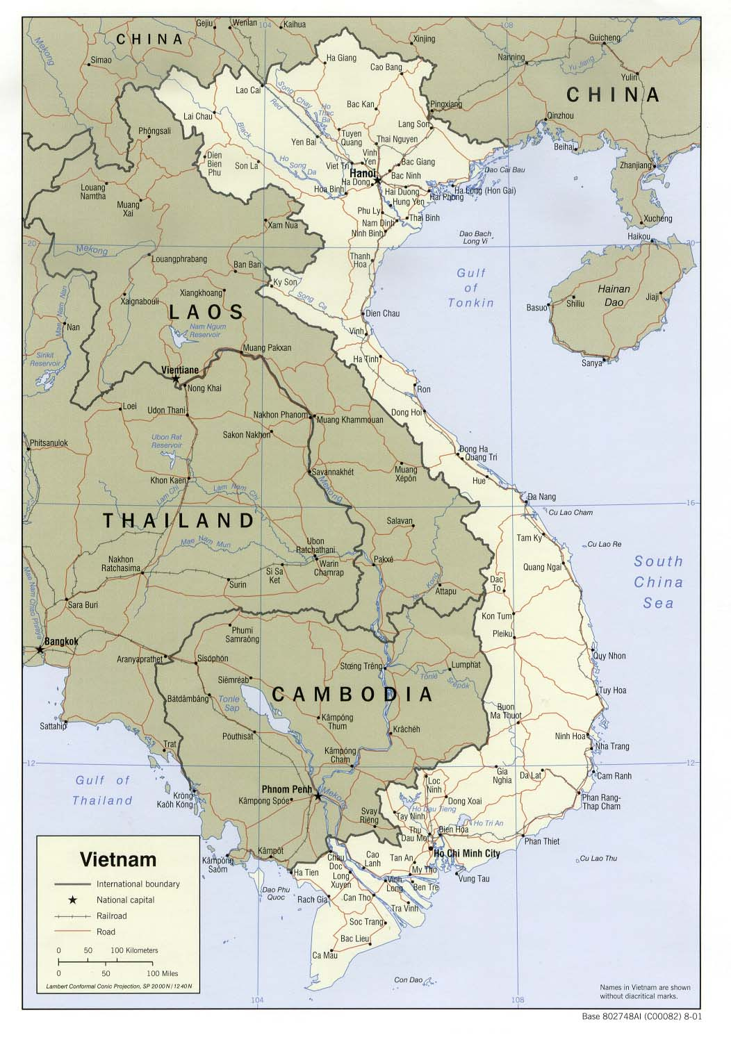 6 Free Maps Of Vietnam - Ase/Anup pertaining to Free Printable Map Of Vietnam