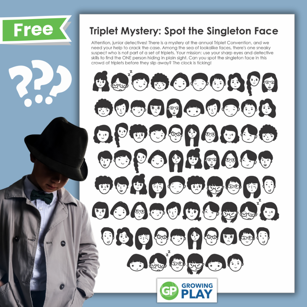 6 Free Printable Mystery Games For Kids - Growing Play in Free Printable Detective Games