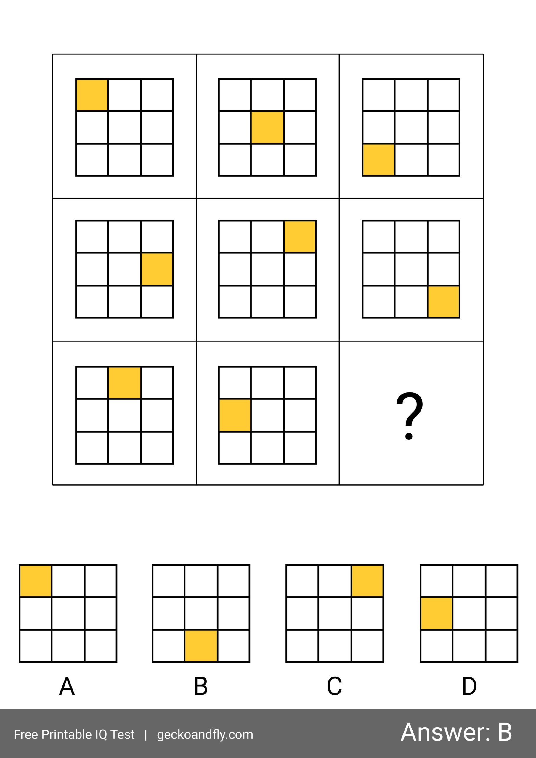 60 Free Printable Iq Test For Kids From 5 To 16 Years Old [ Part 1 ] with Free Iq Test Printable