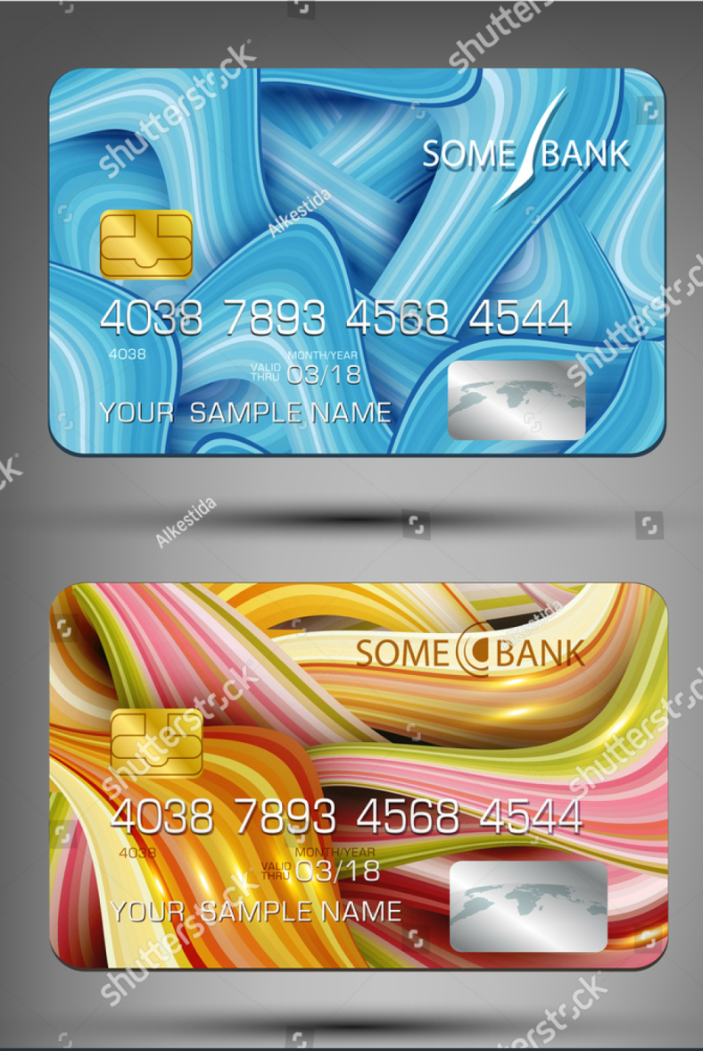 7 Debit Card Designs pertaining to Free Debit Card Design Template