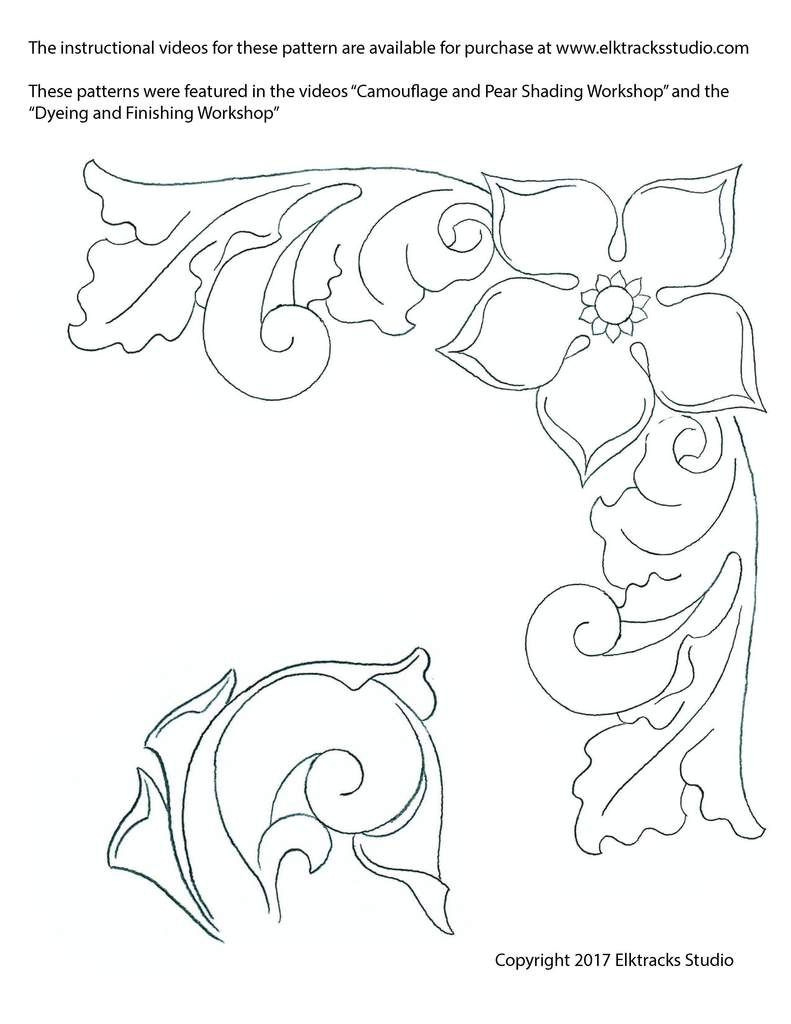 7 Leather Craft Patterns Ideas | Leather Craft Patterns, Leather intended for Beginner Free Printable Leather Tooling Patterns