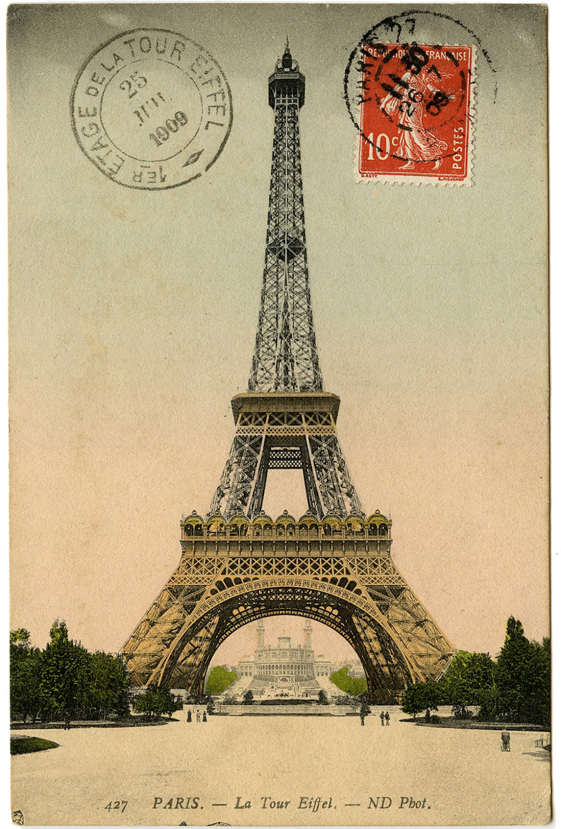 9 Vintage Eiffel Tower Clip Art! - The Graphics Fairy with Free Eiffel Tower Printables