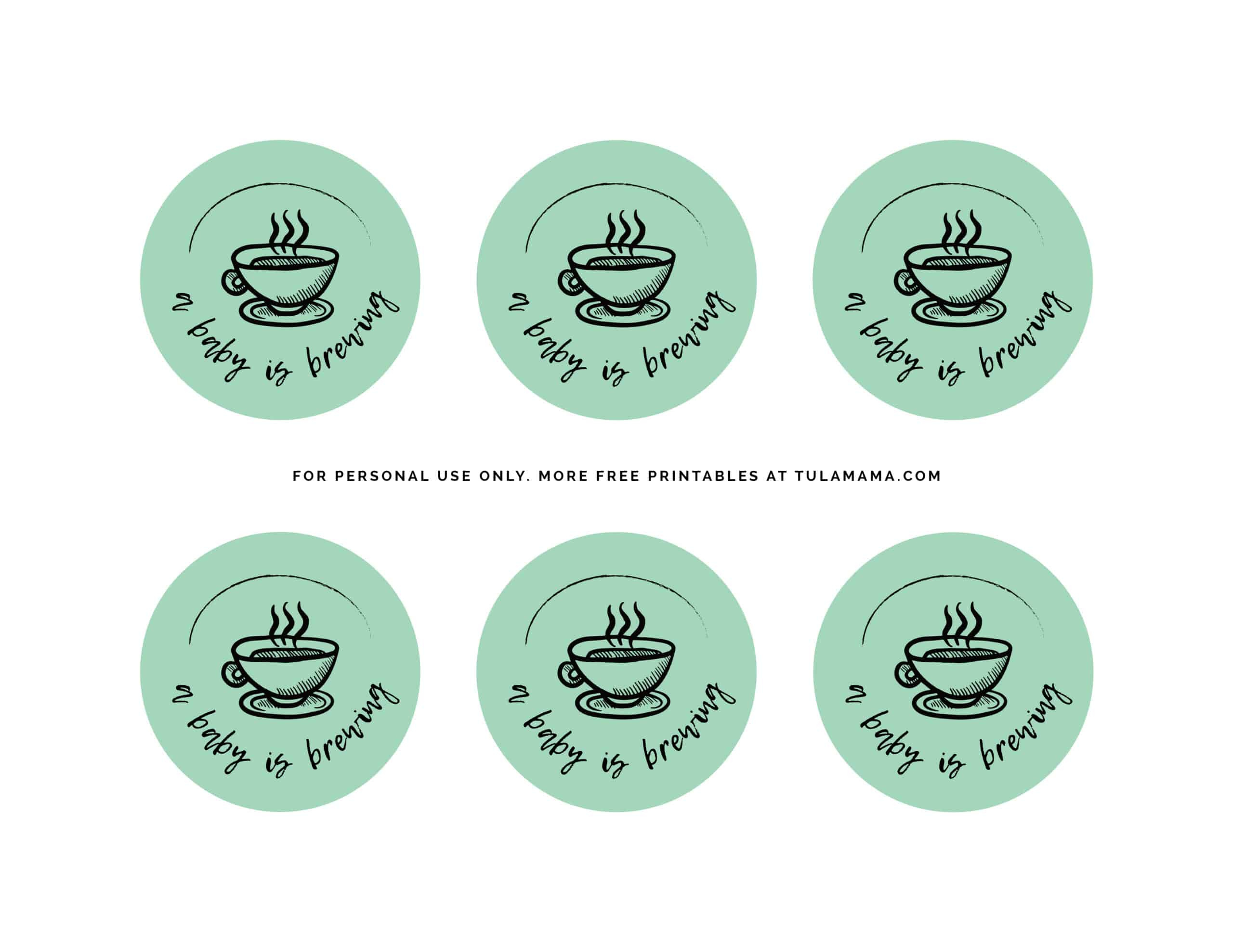 A Baby Is Brewing Free Template Shop inside A Baby Is Brewing Free Template