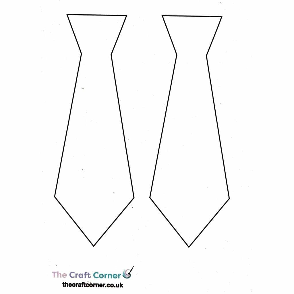 A Free Tie Pattern regarding Free Paper Tie Template Printable