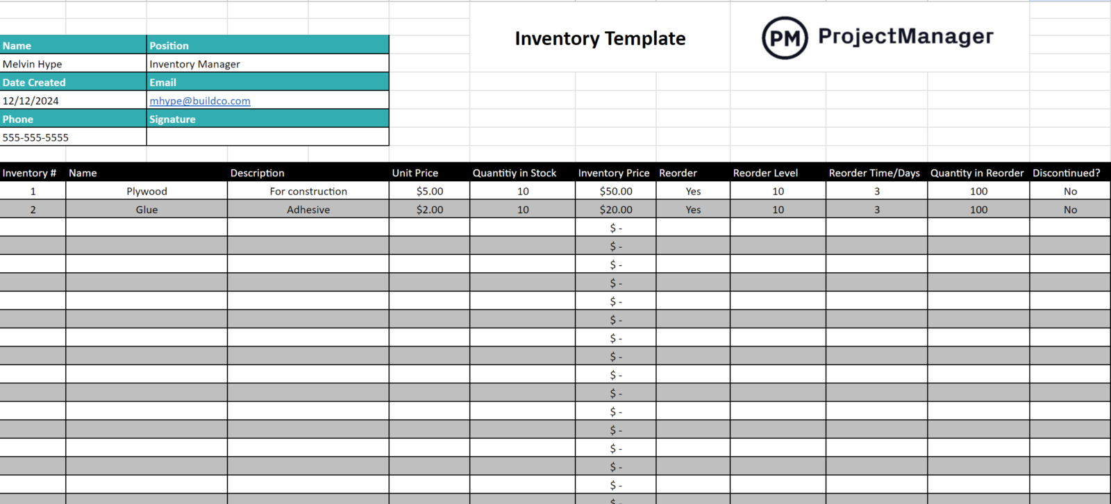 A Quick Guide To Material Requirements Planning (Mrp) within Mrp Template Free Download