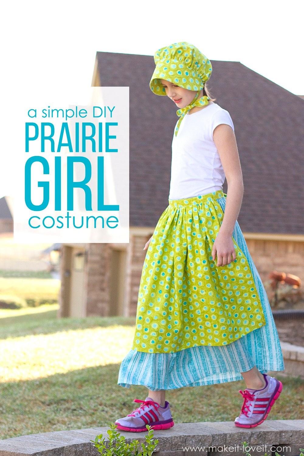 A Simple Diy Prairie (Or Pioneer) Girl Costume | Make It &amp;amp; Love It intended for Free Printable Pioneer Dress Patterns
