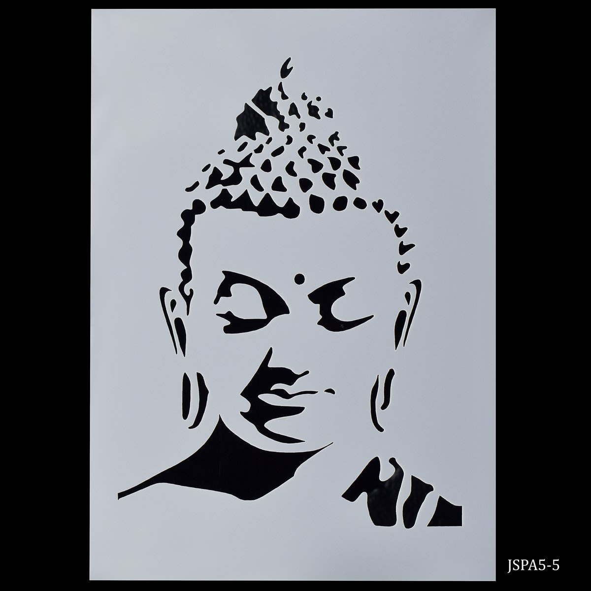 A5 Stencil - Buddha - Jspa5-5 - Craftadda for Free Printable Buddha Stencil