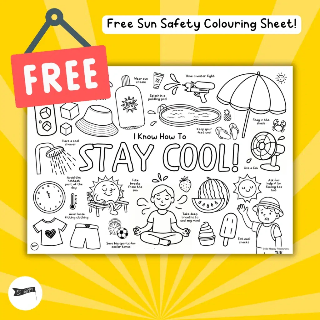 Ages 9-11 Summer Archives - Be Happy Resources with Free Printable Summer Safety Worksheets