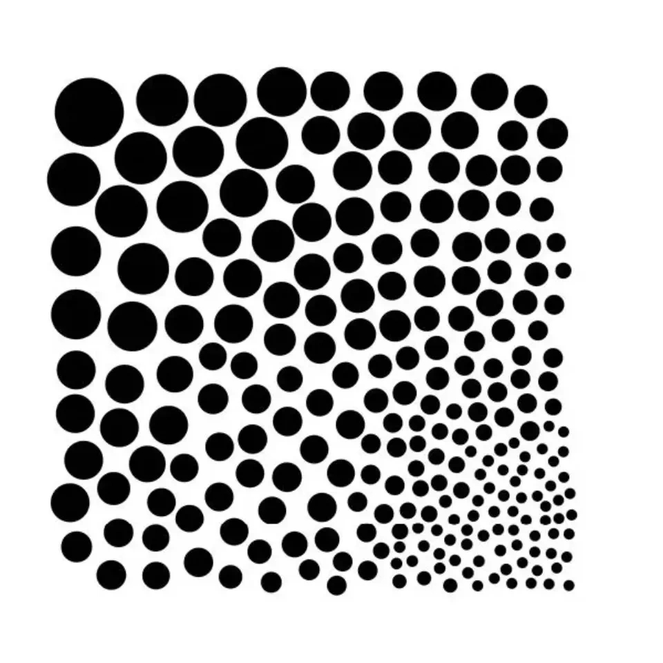 Airbrush Stencil St-Sf002-Circle-Textures-Paint-Hobby-Stencil throughout Free Printable Airbrush Stencils