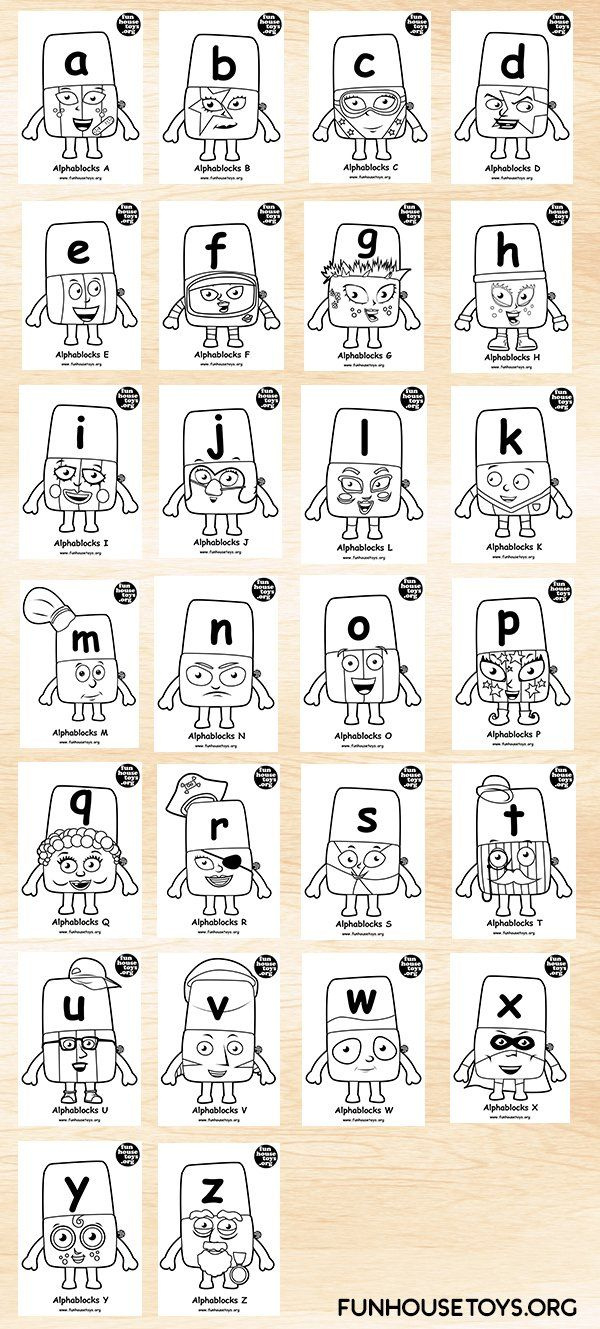 Alphablocks | Funhousetoys pertaining to Alphablocks Free Printables