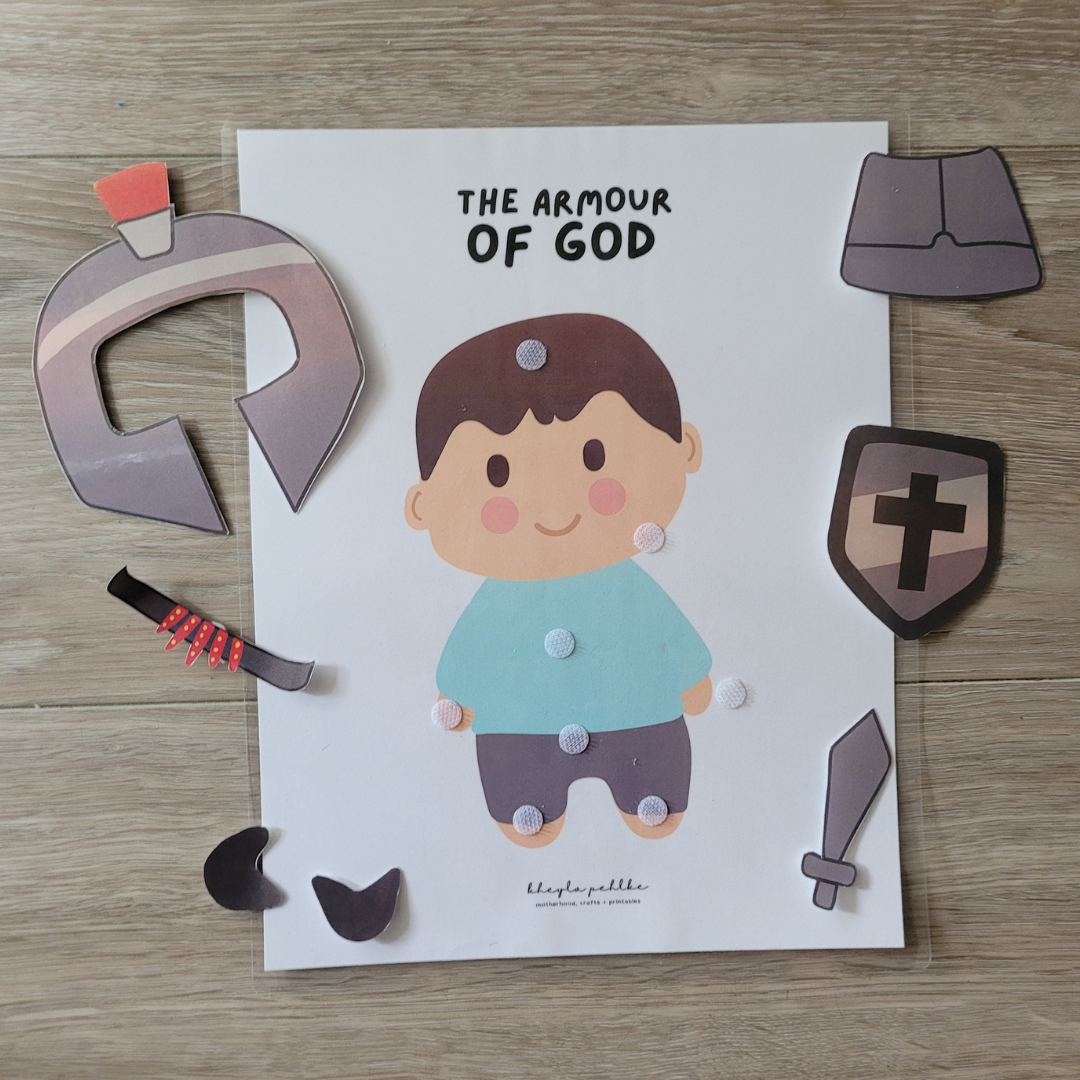 Armor Of God Printable - Little Lions Academy with regard to Armour Of God Free Printables