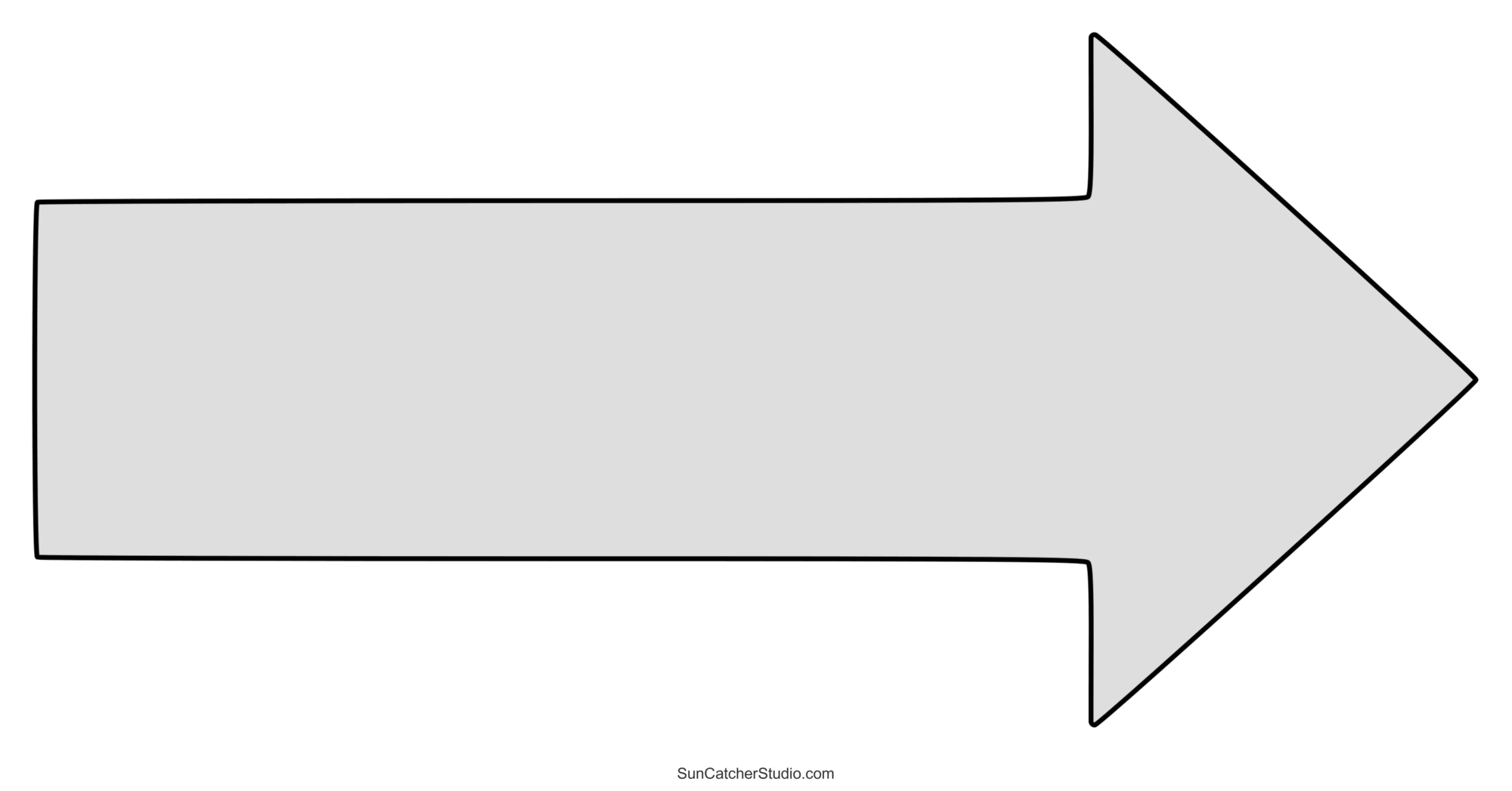 Arrow Icons, Patterns, Stencils, Clipart (Left, Right, Up, Down for Free Printable Directional Arrow Signs