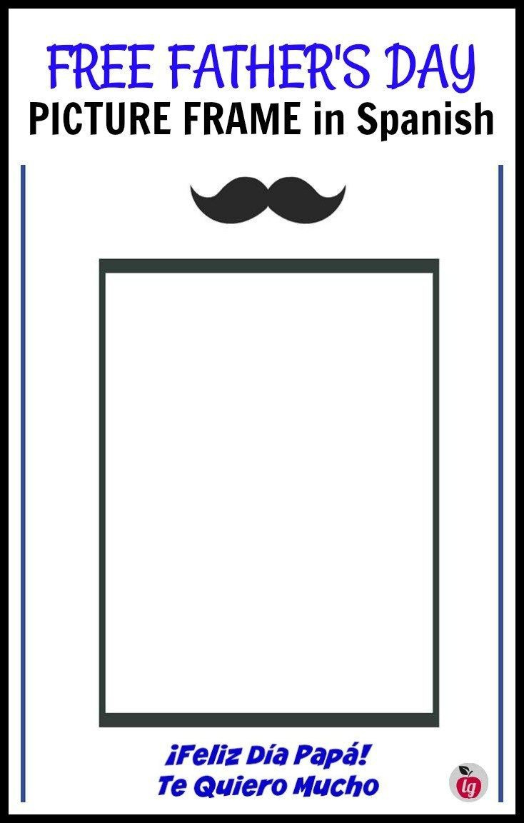 Art Project And Free Father&amp;#039;S Day Cards In Spanish! with regard to Free Printable Spanish Fathers Day Cards
