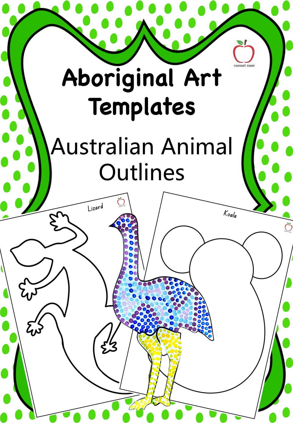 Australian Animal Outlines » Casual Case Aboriginal Art Templates pertaining to Aboriginal Art Templates Free