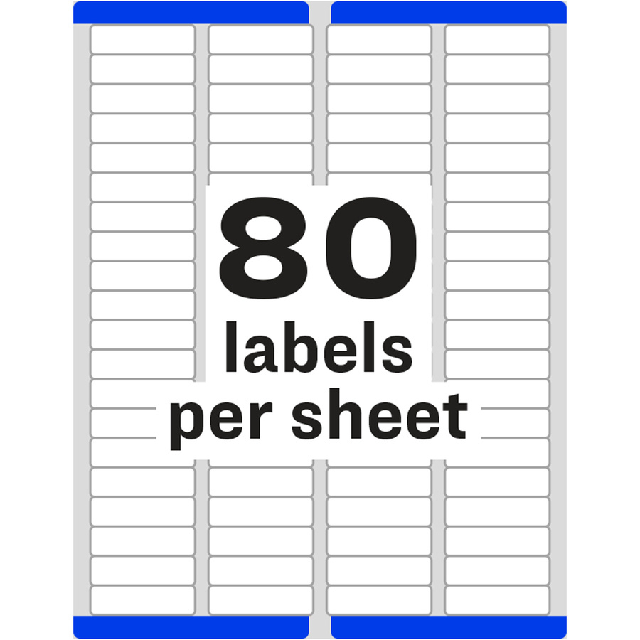 Avery® Easy Peel® Return Address Labels With Sure Feed™ Technology pertaining to Avery 8167 Template Free