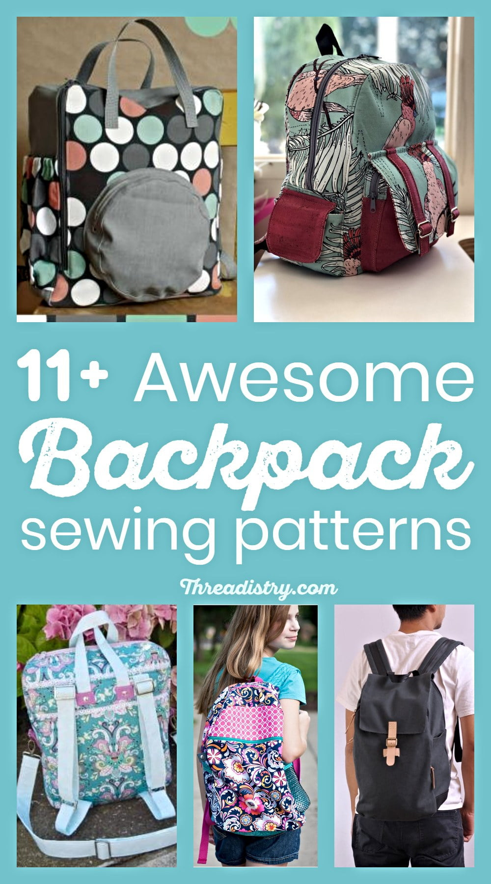 Awesome Backpack Sewing Patterns For School, Work Or Out And About throughout Free Printable Backpack Patterns